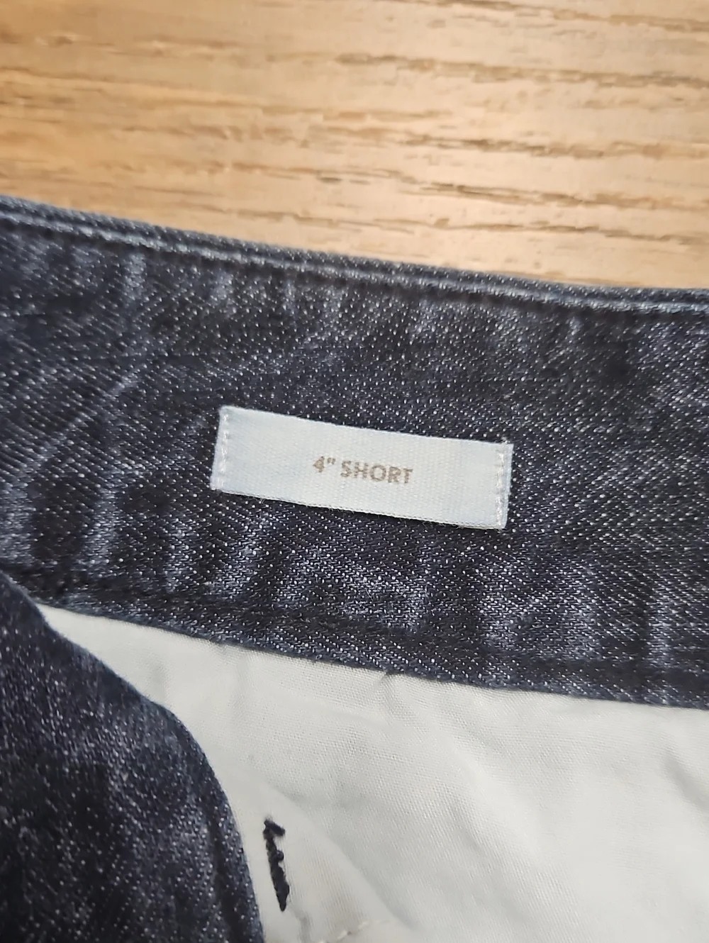 LOFT Navy Denim Casual Shorts